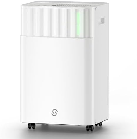 HUMLABS 52 Pints Dehumidifier for Home, 4500 Sq. Ft Dehumidifier ...
