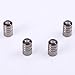 TK-KLZ 4Pcs Chrome Car Tire Valve Stem Caps for Audi S Line S3 S4 S5 S6 S7 S8 A1 A3 RS3 A4 A5 A6 A7 RS7 A8 Q3 Q5 Q7 R8 TT Car Styling Decoration Accessories