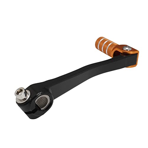 Jfg Racing Motorcycle Folding Gear Shifter Shift Lever Cnc Universal For Sx Xc Xcw 50Cc - 125Cc Crf Xr Rm Kx Klx Ttr Pw Ssr Apollo Tao Tao Sdg Dirt Pit Bike Orange #TOP4