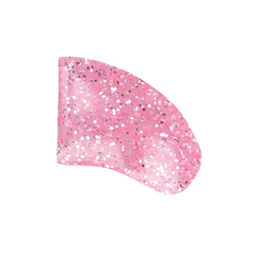Purrdy Paws 40-Pack Soft Nail Caps For Dogs Claws Pink Glitter Medium #TOP4