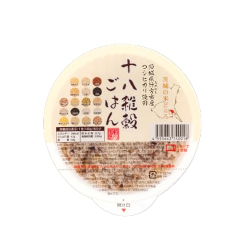 パックご飯 十八雑穀 160g×18食(HE-1-1)