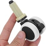 Cabilock High Chair Wheels 4-Pack Replacement Casters for Baby High Chairs Universal Fit Easy Installation Smooth Rolling Dining Chair Accessories 3.54X1.77X1.37In
