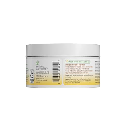 Alba Botanica Intense Hydration Whipped Body Butter, with Shea, Cocoa, and Kukui Nut Butters, 6.5 Oz (Packaging May Vary) - Thumbnail 2