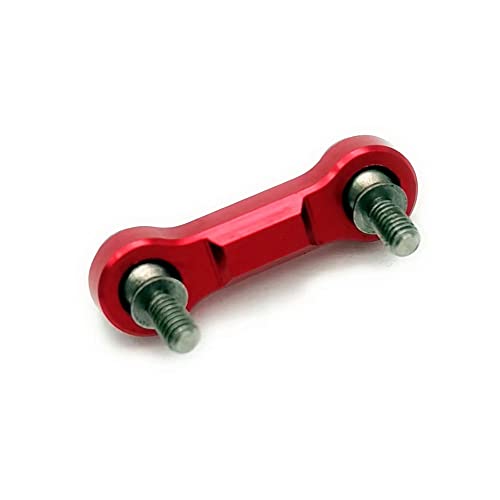 Aluminum Steering Link Tie Rod 16.5mm Red for Traxxas 1/16 Mini E-Revo Slash 4WD Summit 7043