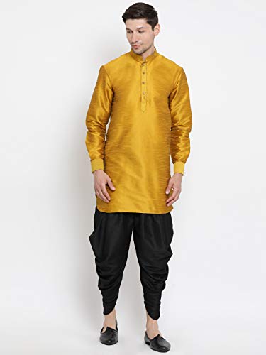 Image of VM Men's Silk Blend Kurta Pyjama Set