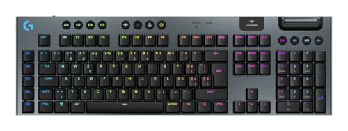 Teclado mecánico Logitech G915 X para evitar retrasos al escribir sin cables