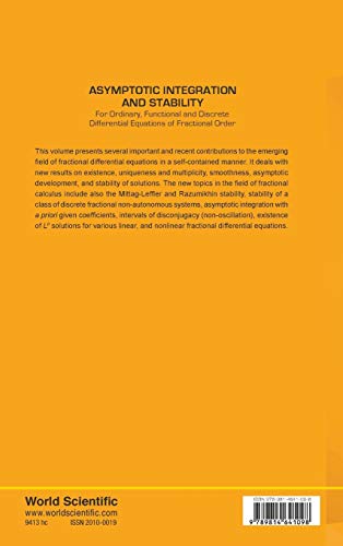 Asymptotic Integration and Stability: For Ordinary, Functional and Discrete Differential Equations o
