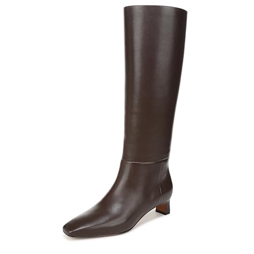 Vince Womens Harlan Tall Pull On Tall Boots, Cacaobrown, 6, Medium