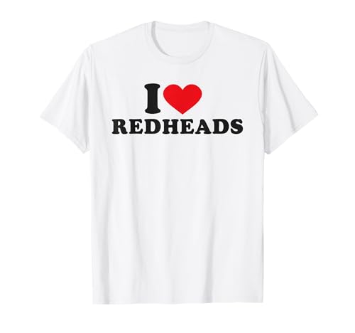 I Heart Redheads T-Shirt