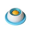 Dog Licking Bowl, Dog Lick Toy, Slow Feeder Bowl for Food Dispensing, Healthy Eating and Getting Used to The Box (Blue)