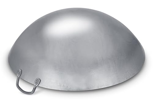 Craft Wok Extra Large 21-Inch Heavy Canton Style Hand Hammered Carbon Steel Wok (Round Bottom) / 731W194X - Thumbnail 3