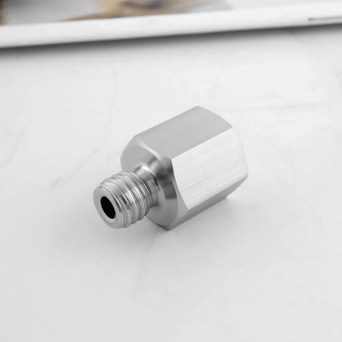 Miniatura 6 de Lt Easiyl 2 Piezas De Adaptador Convertidor De Rosca De Tornillo Hembra De 10 Mm A Macho De 8 Mm Adaptador De Perno Hexagonal De Acero Inoxidable 304 Reductor De Varilla De Rosca