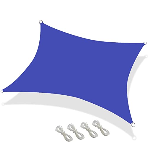 LEIBING Sun Sonnensegel 4.5x6m wetterfest Segel Baldachin Polyestergewebe...