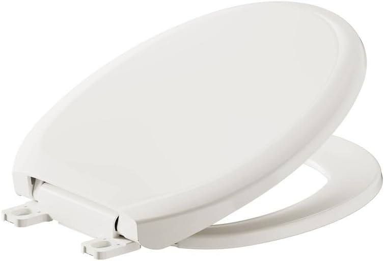 American Standard Toilet Seat 5320B65CT.222 Champion Round Toilet Seat Soft Close, Linen