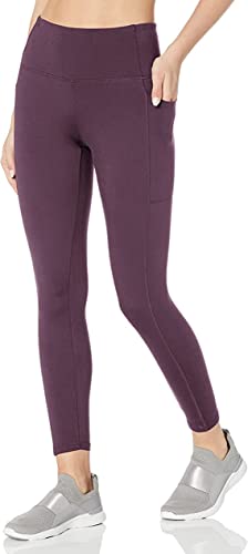 Danskin Brushed High Rise 7/8 Legging (Black Cherry, Large, Slim) #TOP10
