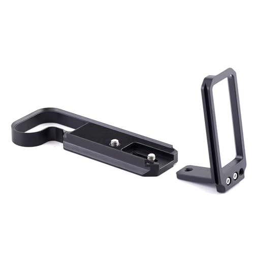 OURHZTB Soporte de placa de liberación rápida en L para cámara Hasselblad X2D/X2DII 100C, soporte horizontal vertical de aluminio compatible con cabezal de bola de trípode estándar Arca - imagen 8