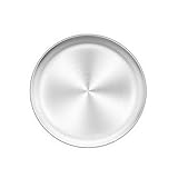 TeamFar Pizza Pan, 10 inch Pizza Pan Stainless Steel Pizza Oven Pan Tray Round Pizza Baking Pan,...