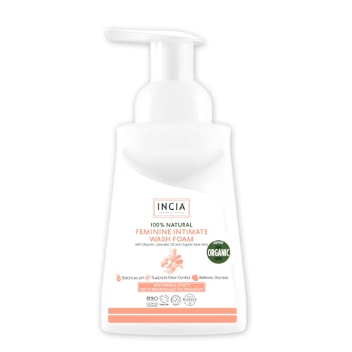 INCIA Natural Intimate Wash Foam for Women 200ml