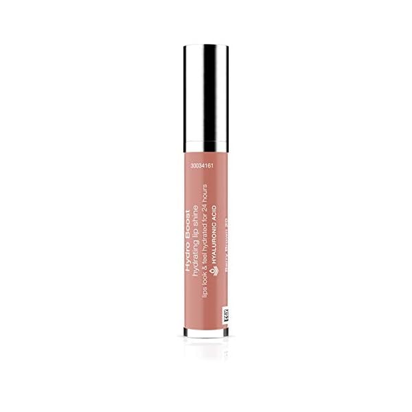 Neutrogena Hydro Boost Moisturizing Lip Gloss, Hydrating Non-Stick and Non-Drying Luminous Tinted Lip Shine with Hyaluronic Acid to Soften and Condition Lips, 20 Berry Brown, 0.10 oz