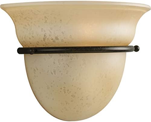 Progress Lighting 1-Light Sconce, Torino Collection, Indoor, P7181-77, Forged Bronze