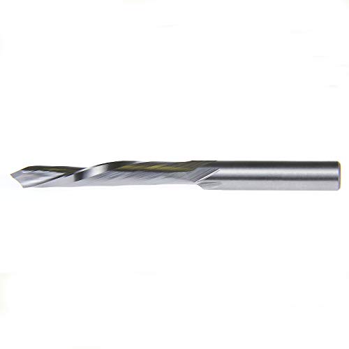 Embouts de porte à cannelure simple en spirale MaxTool fini brillant