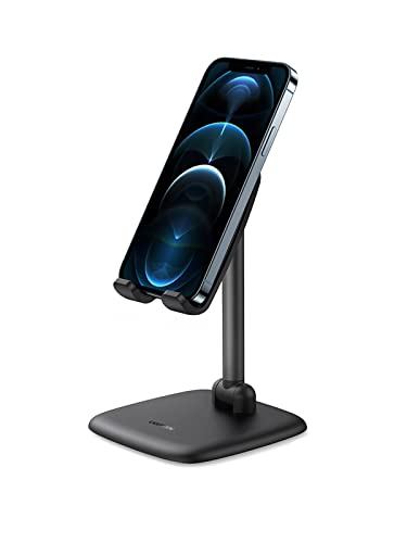 UGREEN Foldable Cell Phone Stand Holder Compatible with iPhone 13 Pro Max 12 11 SE XS XR Samsung Galaxy Ultra Note S22 Black
