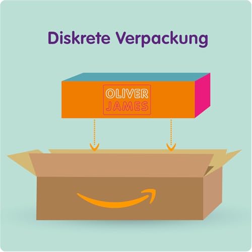 Vibrator für Frauen - Leises und Starkes Massagegerät + Akku - Sexspielzeug mit 20 Vibrationsmuster und 8 Geschwindigkeitsstufen - Kabelloser Dildo für Klitoris, G Spot - Oliver James (Schwarz)