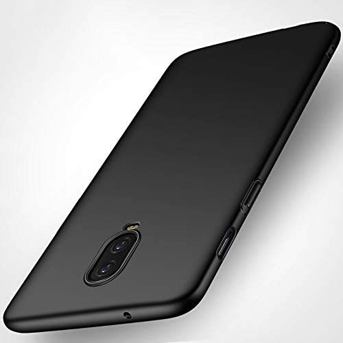 Image of Mobile Back Cover Case for Oneplus 7 (Silicone Case|CameraProtection|Black SC1510)