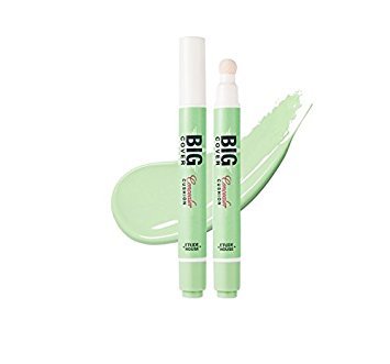 Etude House Big Cover Cushion Concealer Spf30 Pa++ (Mint) for Dark Circle N Under Eye Cover up