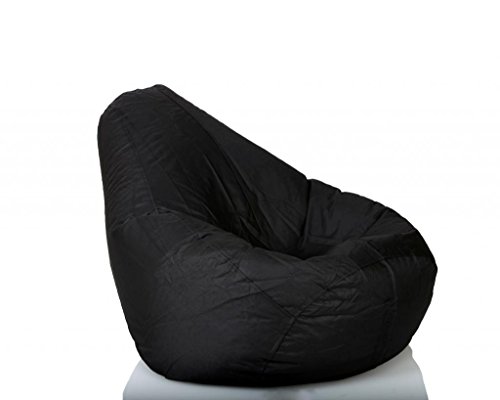 Image of Comfy Bean Bag - Size XL - Filled with Bean Filler (Black)