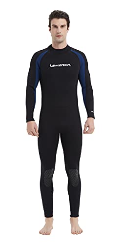Lemorecn Wetsuits Jumpsuit Neoprene 3/2Mm Full Body Diving Suit(3031,L) #TOP2