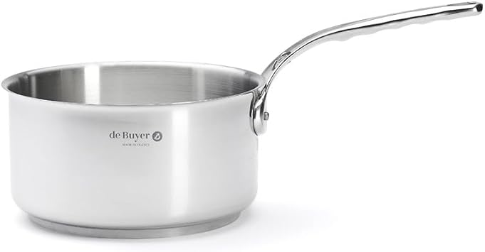 MILADY Stainless Steel Saucepan 8-Inch Cap.qt 3.2
