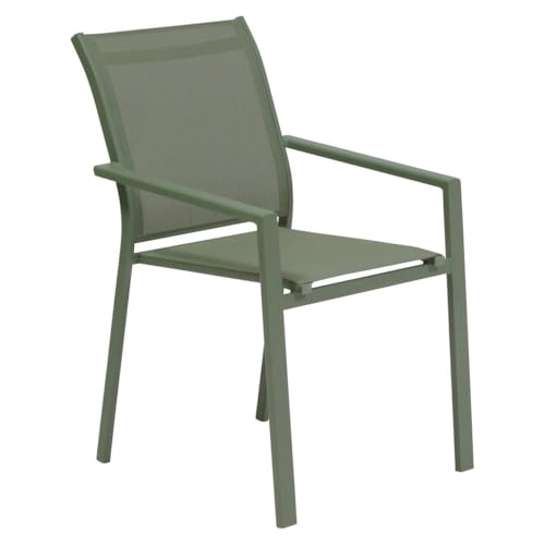 Hespéride - Fauteuil de Jardin empilable essentia Vert Laurier