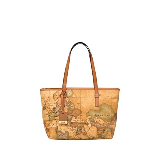 Alviero Martini 1a classe D006 Beige (Naturale) Borsa a Mano Donna 36x23x13 cm
