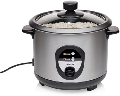 Tristar Cuiseur à riz RK-6126-1 L - 400 W - 5 portions - Fonction...