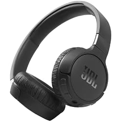 1 of JBL Tune 660 NC Wireless On-Ear Bluetooth Headphones with Active Noise Cancellation, Black