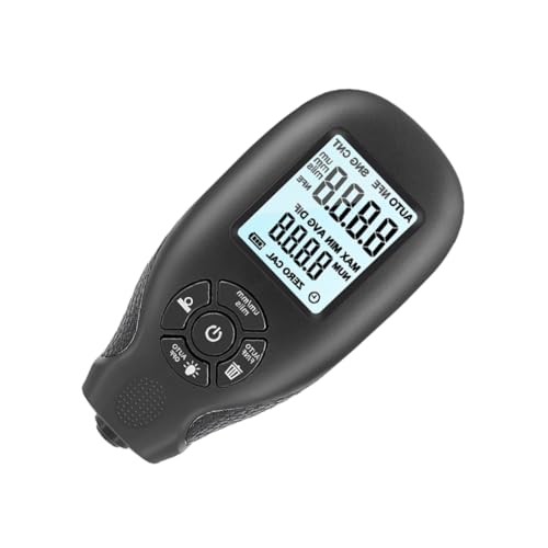 Medidor digital portátil de espesor de pintura para autos miniatura 1