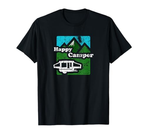 PopUp Camper Camping Design for RV Travelers T-Shirt