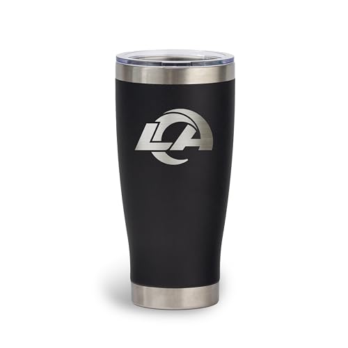 The Memory Company Officially Licensed 20oz Tumbler Etched, Los Angeles Rams