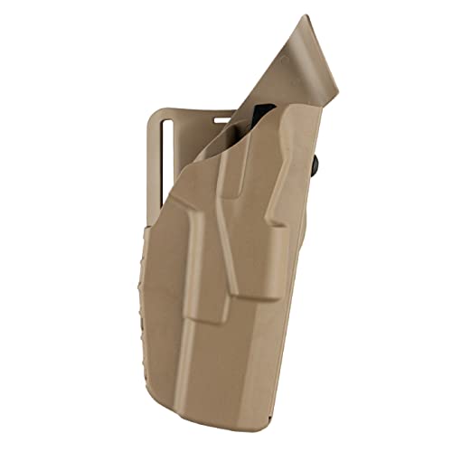 Safariland 7390 ALS, Level 1 Retention Duty Holster, Mid Ride, Fits: H&K P2000 USA Version - Flat Dark Earth, Right Hand