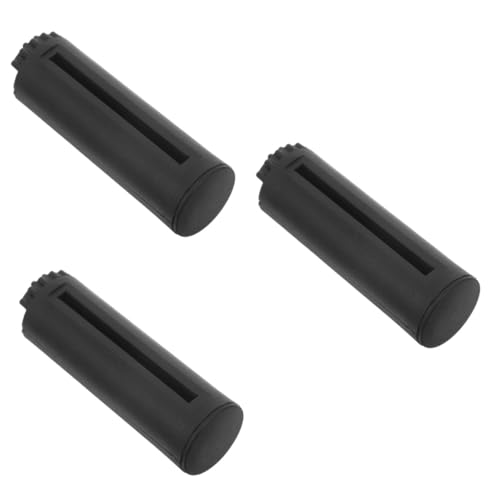 FUNOMOCYA 3pcs Railing Railing Brackets for Handrail Warning Belt End Safety Barrier Belt End Retractable Rope End Safety Belt End Mainstays Retractable Belt Barrier End Abs Black