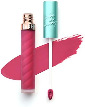 Beauty Bakerie Lip Whip Liquid Matte Lipstick, Long Lasting Lip Color, Smudge Proof Makeup, Take Me for Pomegranate, 3.5 mL