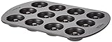 moldes wilton reposteria Apto para: Lavavajillas Wilton Molde para Mini donas con 12 cavidades, Acero, Negro, Centimeters