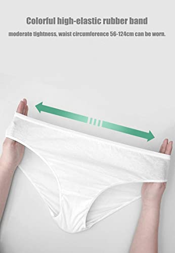 Mluuhk Disposable Underwear, 5 Pcs 100% Cotton Underpants Travel Panties, Hospital Briefs For Travel Spa Hospital Emergencies (Women's Xl) #TOP2
