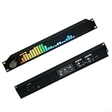 Audio for SPECTRUM Analyzer, Dual Channel 15-Band Equalizer Home Audio, Digital Graphic Equalizer, Home Stereo Equalizer, Real Time Frequency Level Display, 31-Segment, With Remote Control