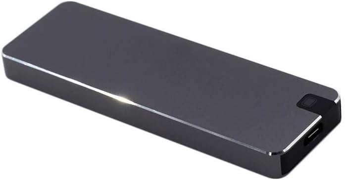 CHAOXUN 2TB Ultra Slim Portable External Hard Drive, USB2.0, Black, 5 Count, Solid State Drive, Compatible with PC, Desktop, Laptop, Smartphone