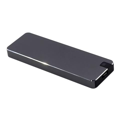 Generic 2TB Ultra Slim Portable External Hard Drive, USB2.0, Black, 500MB/s, Compatible with PC, Desktop, Laptop, Smartphone