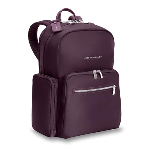 Image of Briggs & Riley Rhapsody Medium Backpack, Fits 15 Inch Laptop, Plum