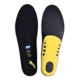 バネ インソール バランス機能UP 調節可能中敷き ベーシック 全5サイズ ブラック M(25~26.5cm) ウォーキング ハイキング 用 抗菌 防臭
