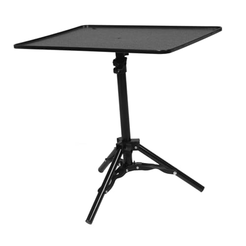 SWOOMEY Treppiede Supporto per Videoproiettore e Laptop Accessorio per Proiettore con Staffa Vassoio Design Compatto e Leggero Facile da Montare e Trasportare